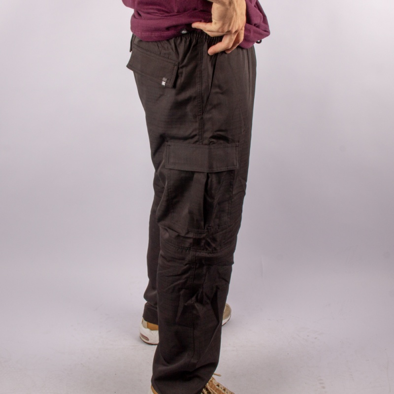 Calça Dc Shoes Zipop Cargo Oversized Preto